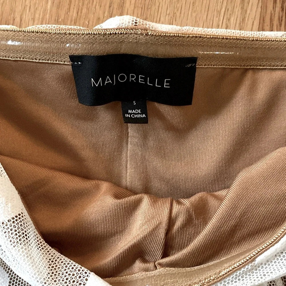 Majorelle Brady Dress in White - Picture 9 of 9